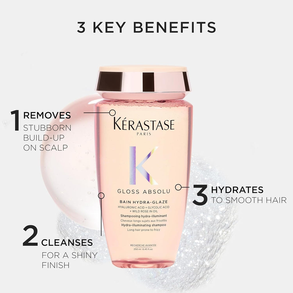 Kérastase Gloss Absolu High-Shine Anti-Frizz Shampoo and Conditioner Set