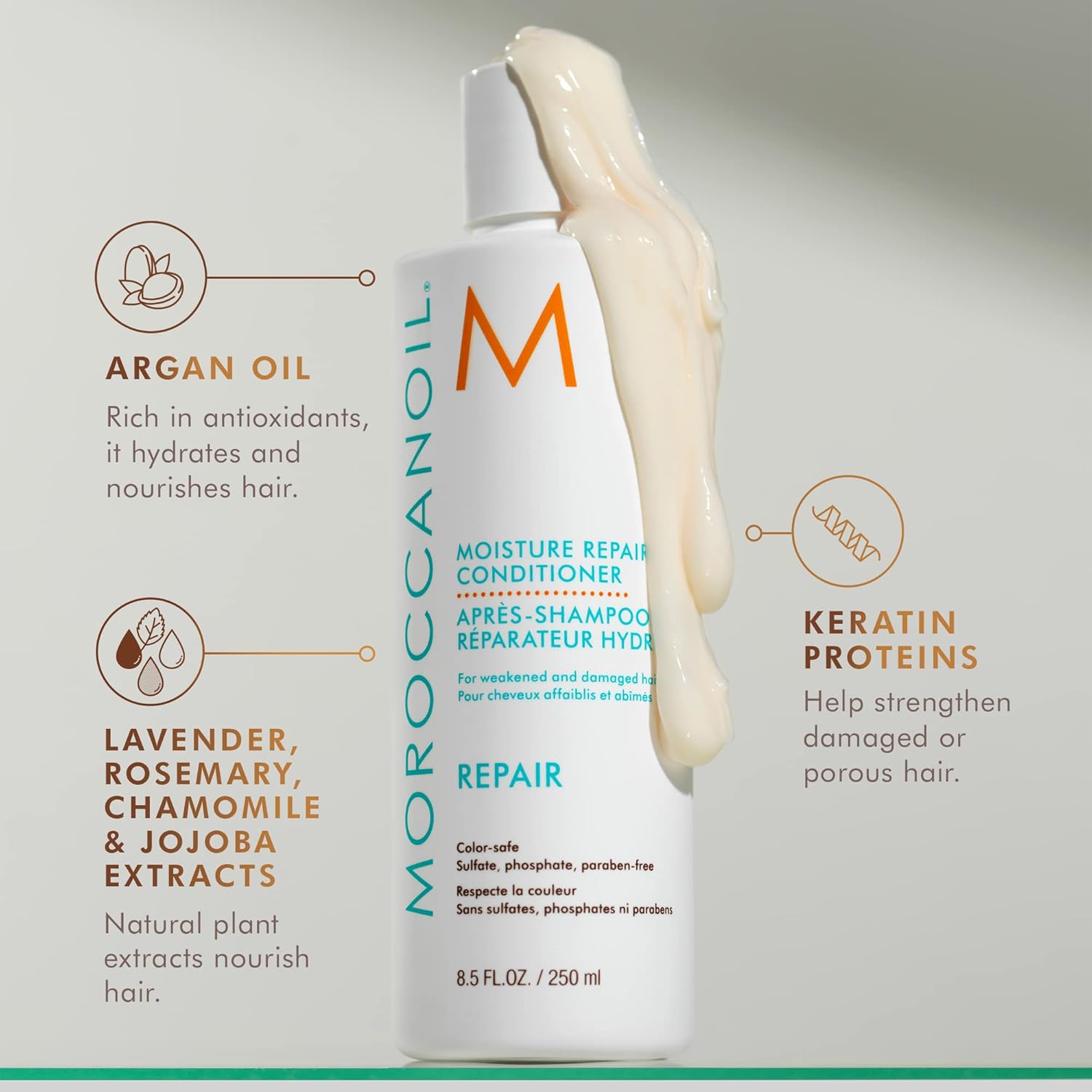 Moroccanoil Moisture Repair Shampoo and Conditioner Set