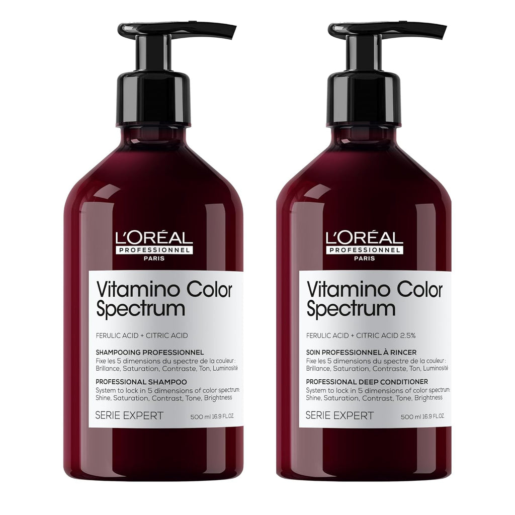 L'Oréal Professionnel Paris Vitamino Color Spectrum Shampoo & Deep Conditioner Set