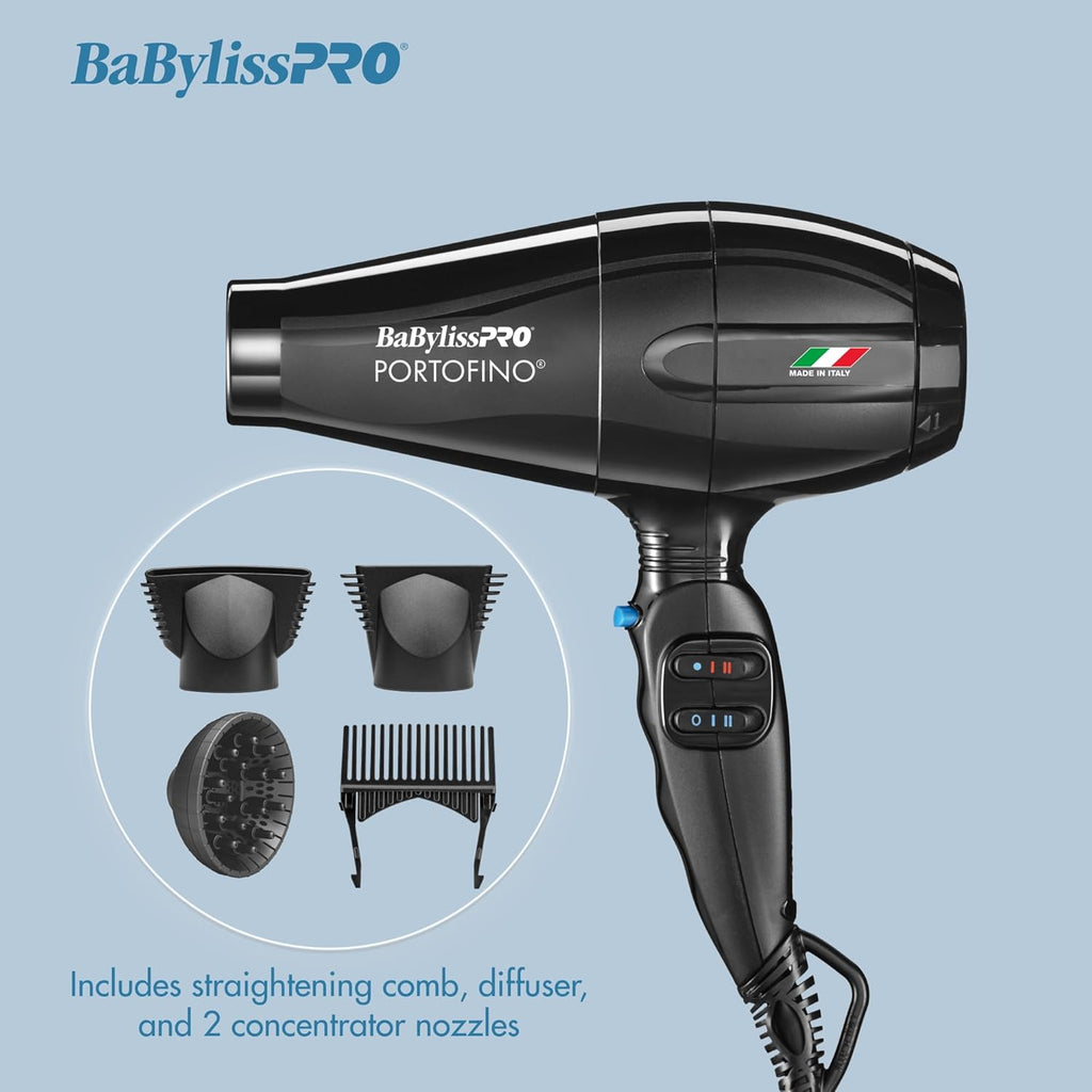 BaBylissPRO Nano Titanium Italian Portofino Hair Dryer