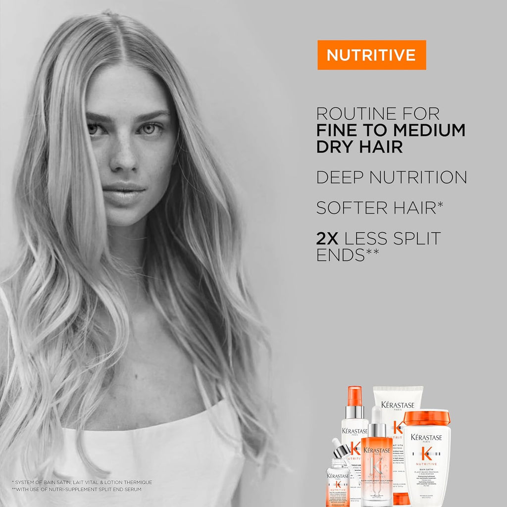 Kérastase Nutritive Bain Satin Shampoo & Lait Vital Conditioner Set