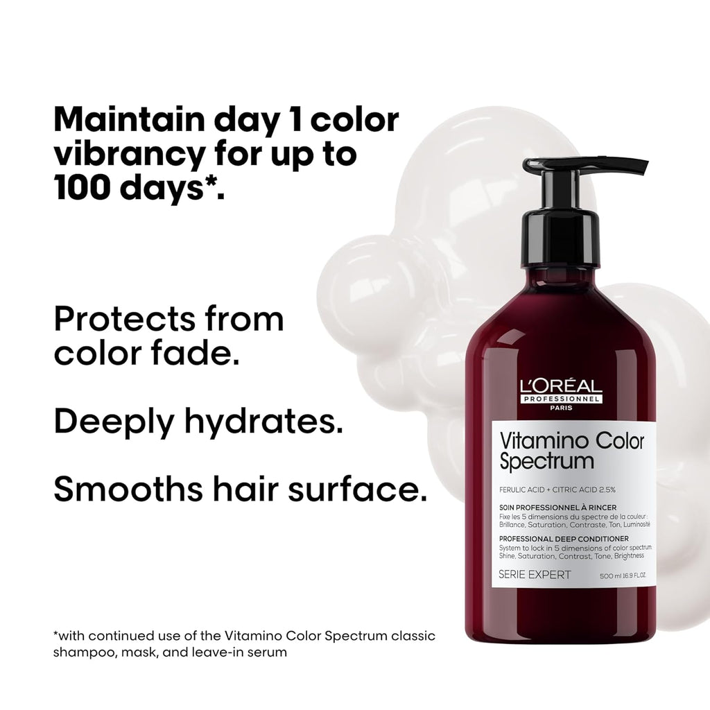 L'Oréal Professionnel Paris Vitamino Color Spectrum Shampoo & Deep Conditioner Set