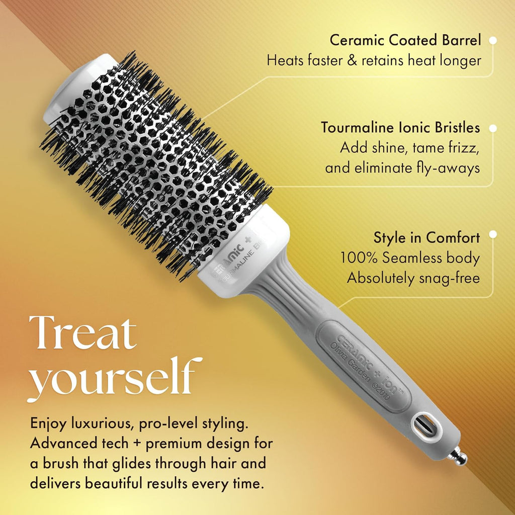 Olivia Garden Ceramic + Ion Round Thermal Hair Brush