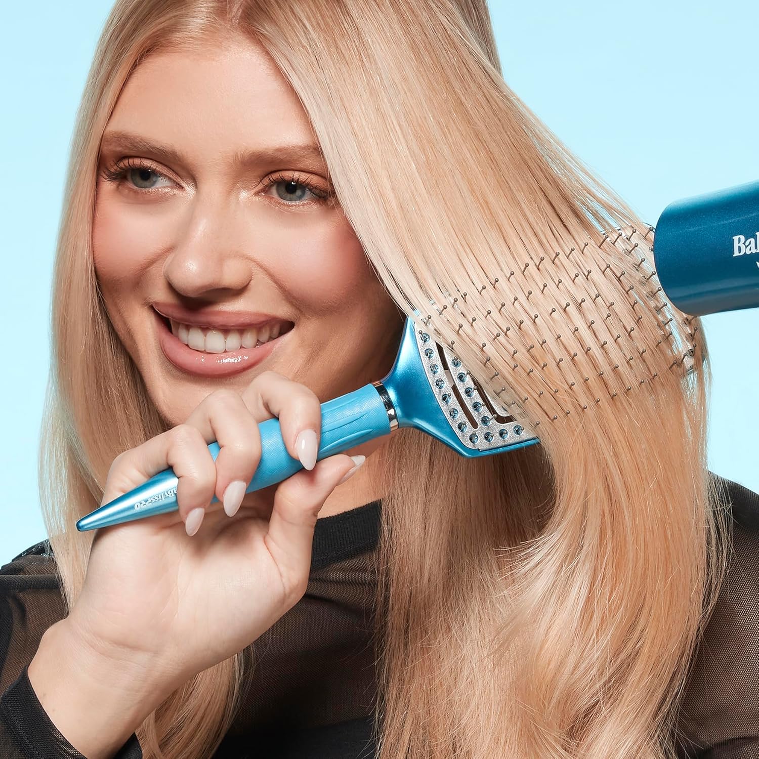 BaBylissPRO Nano Titanium Vented Blow-Dry Paddle Brush