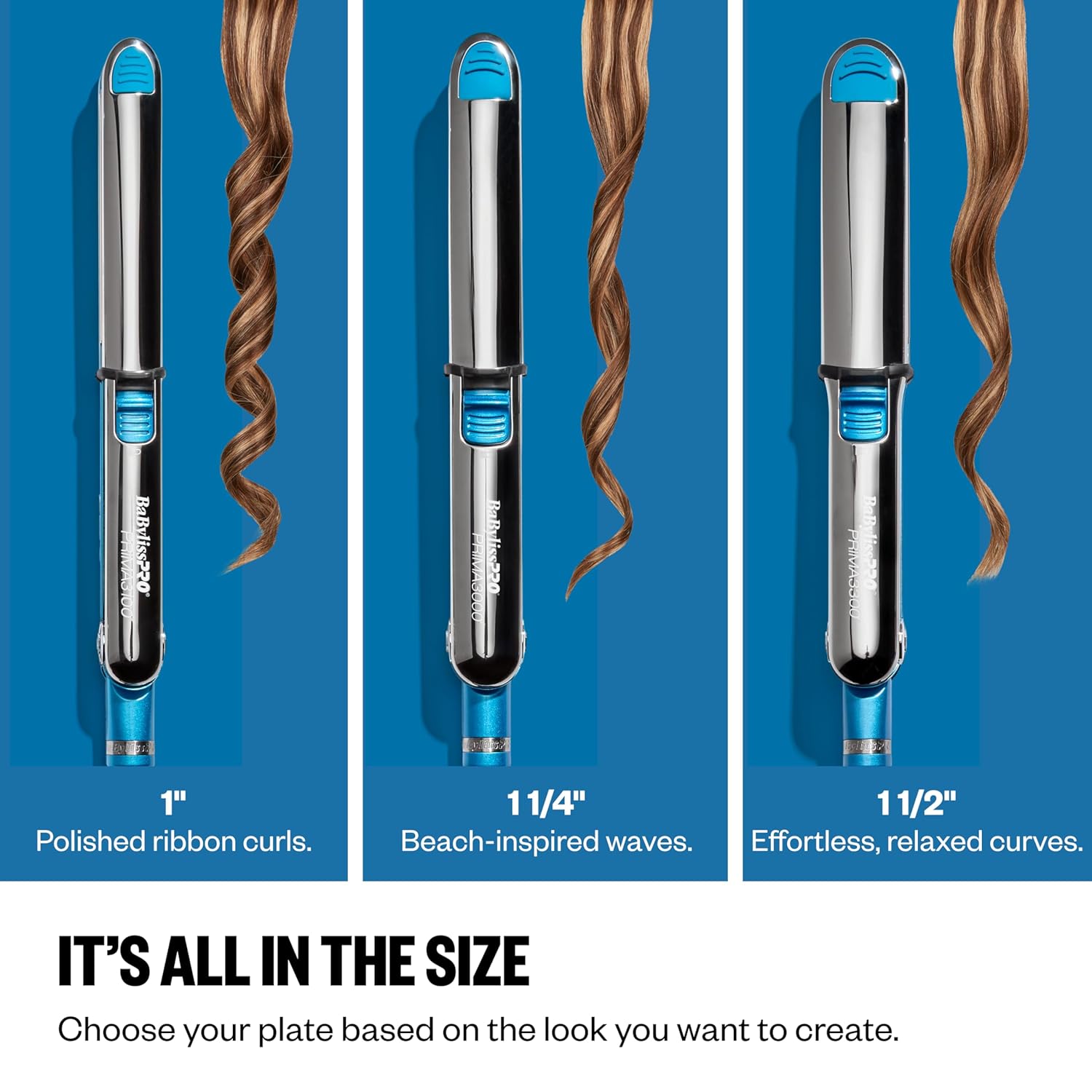BaBylissPRO Nano Titanium Prima Ionic Hair Straightener Professional Flat Iron & Curling Iron