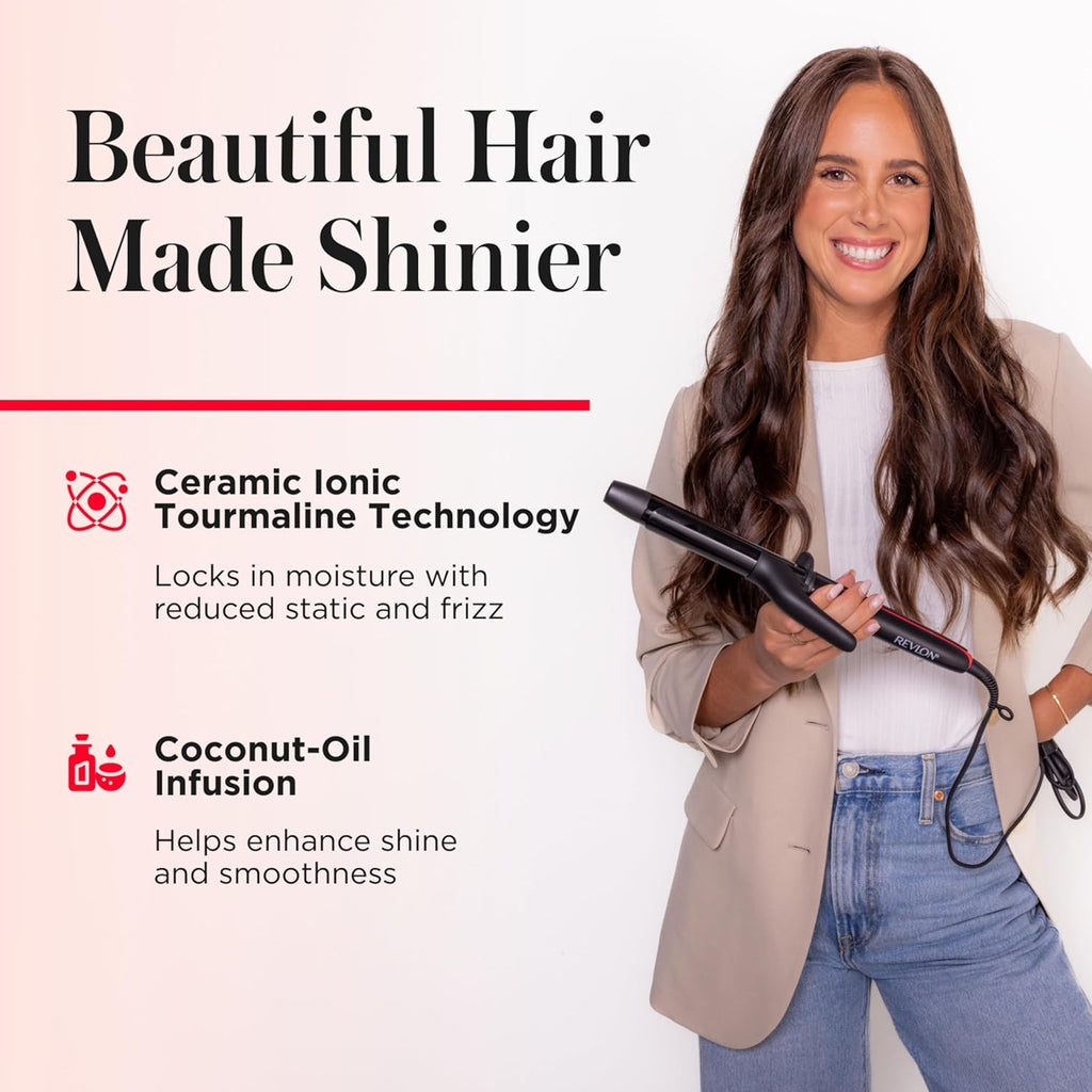 Revlon Smoothstay Coconut Oil Infused 1 Inch Curling Iron