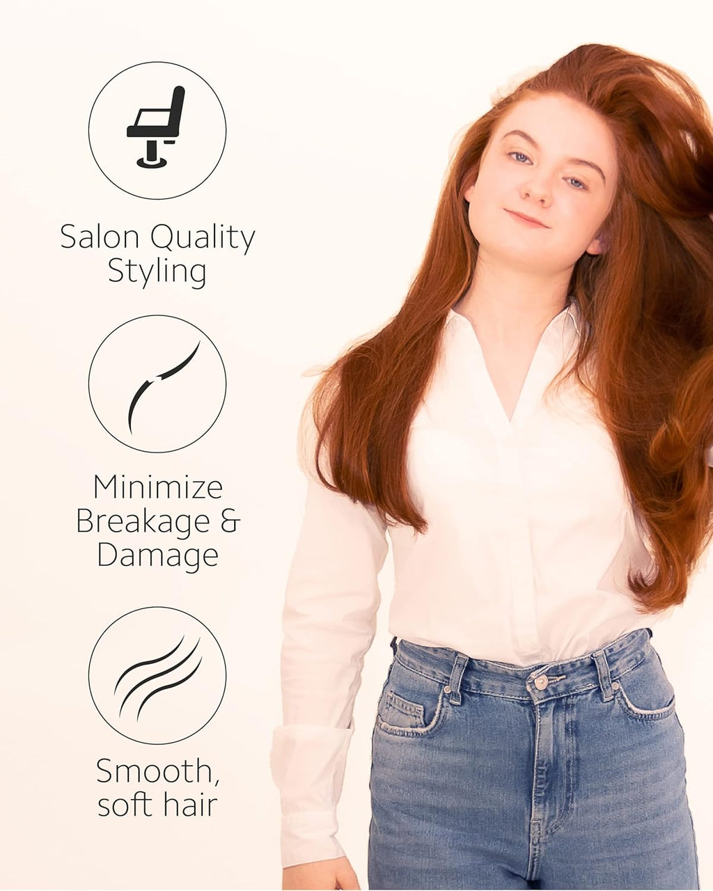 Ibiza Hair Round Boar Bristle Brush